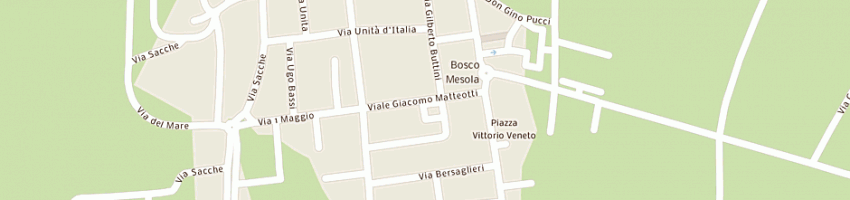 Mappa della impresa milani luca a MESOLA