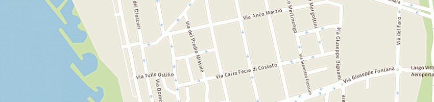 Mappa della impresa tip tap di buonocore angela e c sas a FIUMICINO