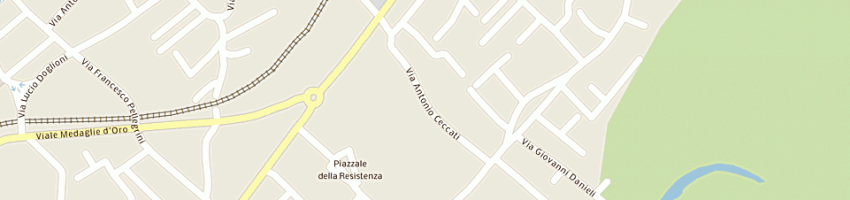Mappa della impresa iris bar di masoch ornellio e c snc a BELLUNO