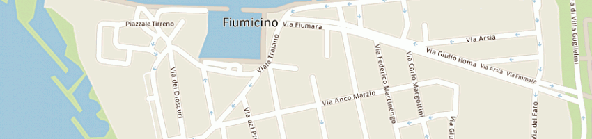 Mappa della impresa consulmar srl a FIUMICINO
