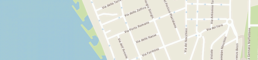 Mappa della impresa pascariello massimo a FIUMICINO