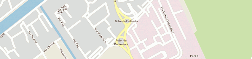 Mappa della impresa sva spa a RAVENNA