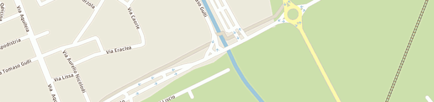 Mappa della impresa conad gulli di agatensi palma e c snc a RAVENNA