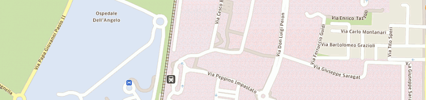 Mappa della impresa societa' autotrasporti satini e c snc a VENEZIA
