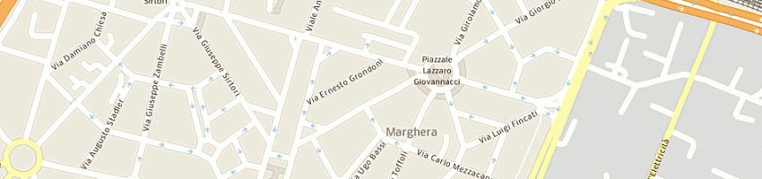 Mappa della impresa euro societa' cooperativa a VENEZIA