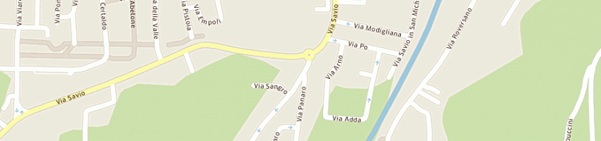 Mappa della impresa casetti franco a CESENA
