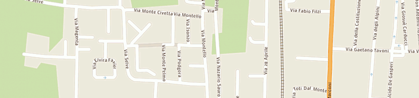 Mappa della impresa ortofrutticola brunella di bergamo e beltrame a TREVISO