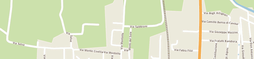Mappa della impresa fratelli visentin sas di visentin sergio e c a TREVISO