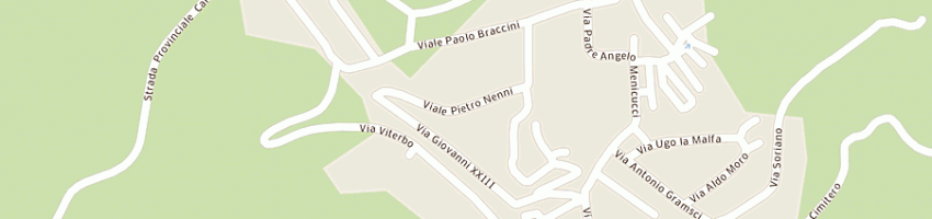 Mappa della impresa giallorenzi antonio a CANEPINA