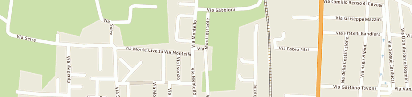 Mappa della impresa buccetti mauro a MOGLIANO VENETO