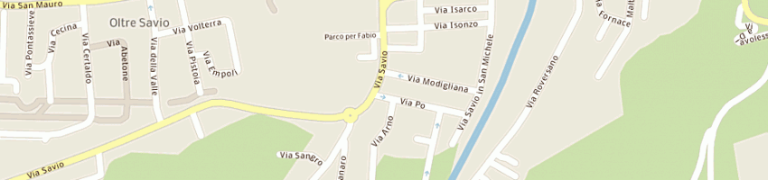Mappa della impresa gazza franco a CESENA