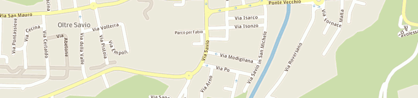 Mappa della impresa mezzanotte gianluca a CESENA