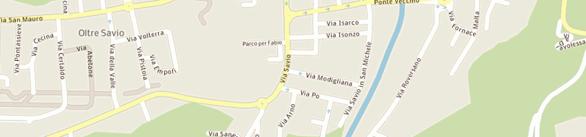 Mappa della impresa zanelli nicoletta a CESENA