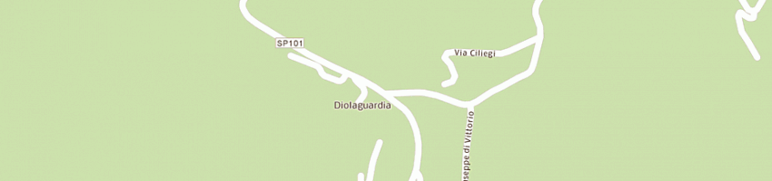 Mappa della impresa cappellini daniele a RONCOFREDDO