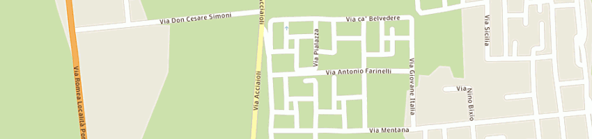Mappa della impresa soc edile g e b di bellotti mauro e c - snc a COMACCHIO