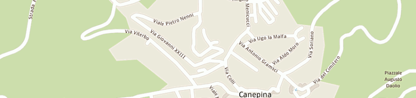Mappa della impresa scuola materna a CANEPINA