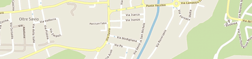 Mappa della impresa bartolomei maria grazia a CESENA