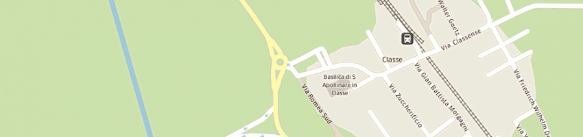 Mappa della impresa art di costantino patrizia e c snc a RAVENNA