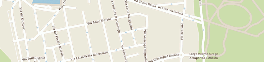 Mappa della impresa florio floriana a FIUMICINO