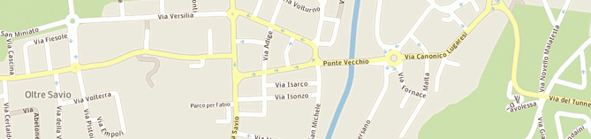 Mappa della impresa panificio moderno di giuseppe strada e c snc a CESENA