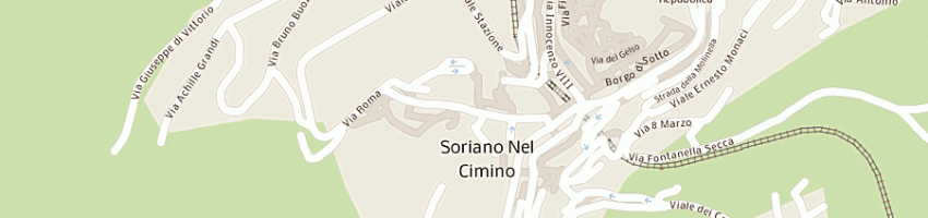 Mappa della impresa aloisio viaggi sas di aloisio anna a SORIANO NEL CIMINO