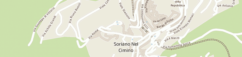 Mappa della impresa caal di carosi maurizio e c sas a SORIANO NEL CIMINO