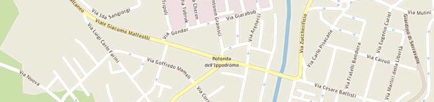 Mappa della impresa dolcerie paganelli snc a FORLI 