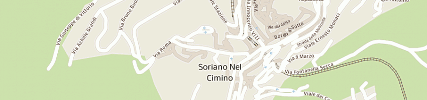 Mappa della impresa pesciaroli simona a SORIANO NEL CIMINO