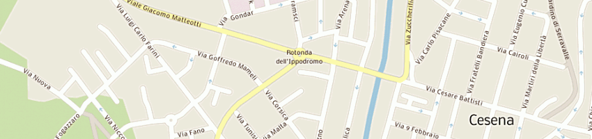Mappa della impresa sirio consulting srl a CESENA