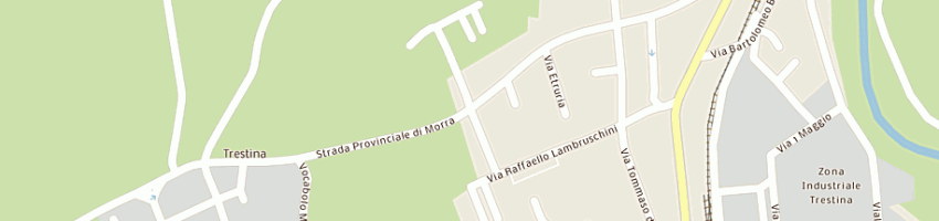 Mappa della impresa tino market sas di matteucci nanni e c a CITTA DI CASTELLO