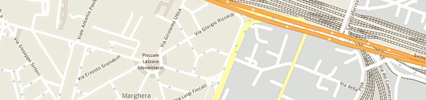 Mappa della impresa pierino e il lupo srl a VENEZIA