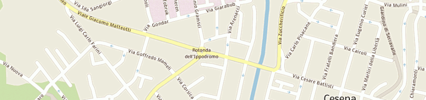 Mappa della impresa garr sas di alessandri riccarda e c a CESENA
