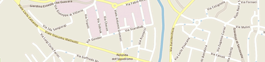 Mappa della impresa barcia ristorazione nord ovest srl a FORLI 