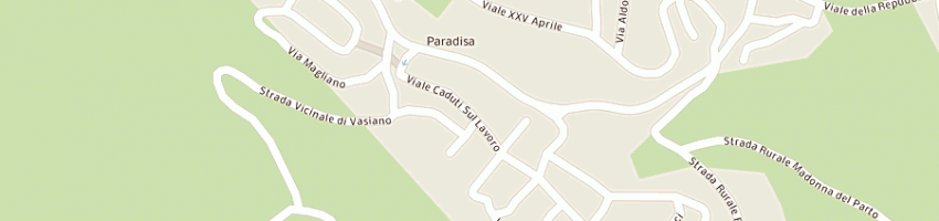 Mappa della impresa acquachiara srl a CAPRAROLA