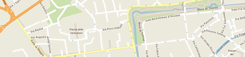Mappa della impresa il faro srl a TREVISO