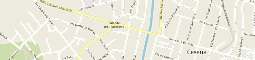 Mappa della impresa gentili sanzio a CESENA