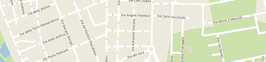Mappa della impresa spinello edoardo a FIUMICINO