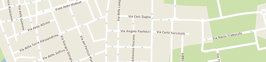 Mappa della impresa territi claudio a FIUMICINO
