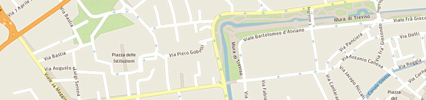 Mappa della impresa hypo alpe adria bank spa a TREVISO