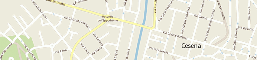 Mappa della impresa farnedi monica - estetista a CESENA