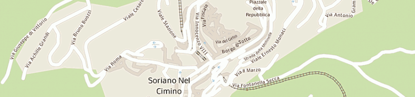 Mappa della impresa scuola elementare a SORIANO NEL CIMINO