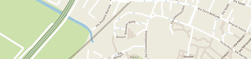 Mappa della impresa chiesa cattolica parrocchiale dei ss gervasio e protasio a VENEZIA