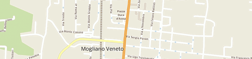 Mappa della impresa milloch valentina a MOGLIANO VENETO