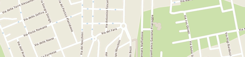 Mappa della impresa comune di fiumicino a FIUMICINO
