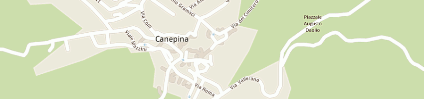 Mappa della impresa mancinelli francesco a CANEPINA
