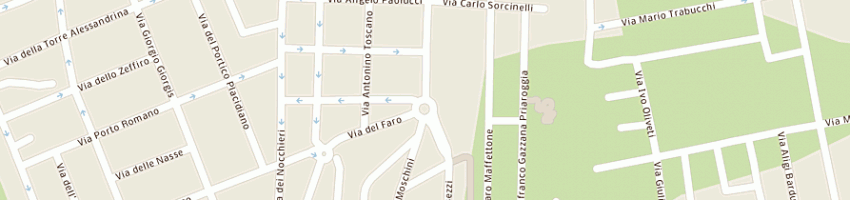Mappa della impresa scuola media segre' a FIUMICINO