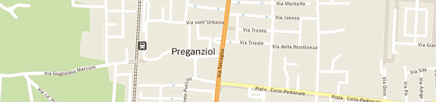 Mappa della impresa banca popolare di vicenza scparl a PREGANZIOL