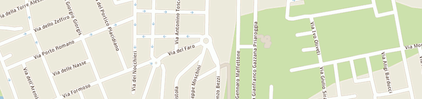 Mappa della impresa istituto istruzione superiore paolo baffi a FIUMICINO