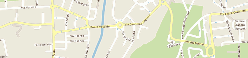 Mappa della impresa la stella di acampa ciro a CESENA