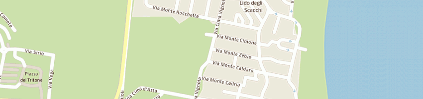 Mappa della impresa sturaro mario lucio alcide a COMACCHIO